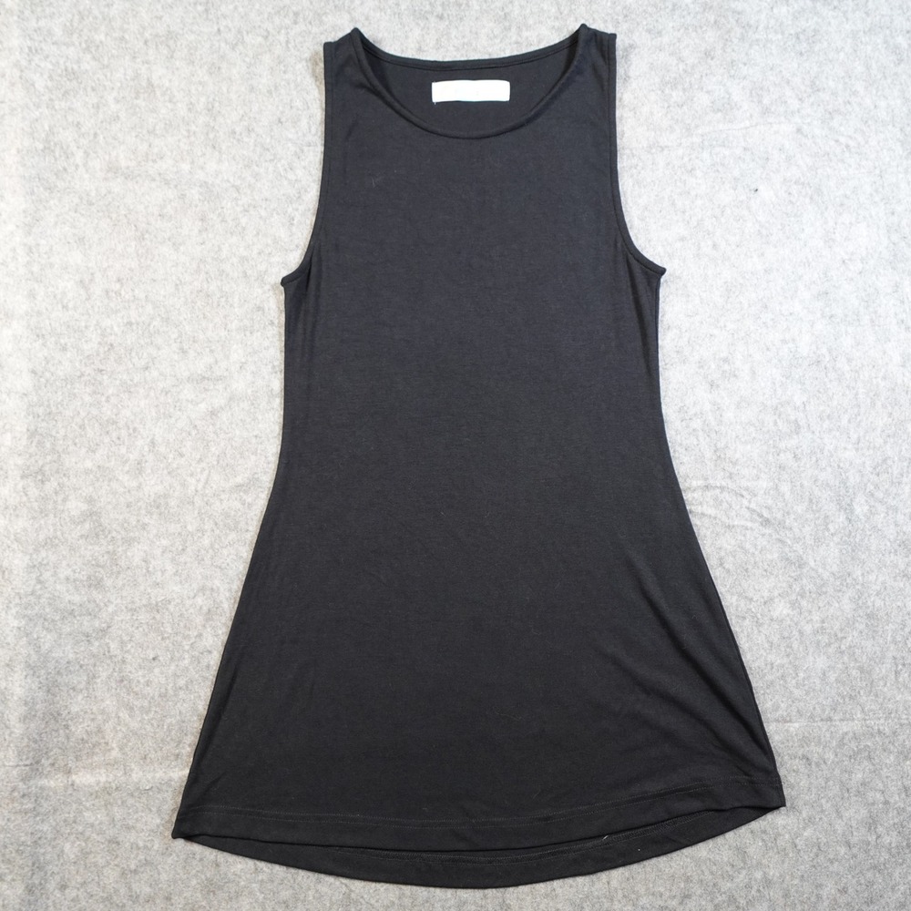 Free People Top Womens Small Tank Beach Black Casual Knit